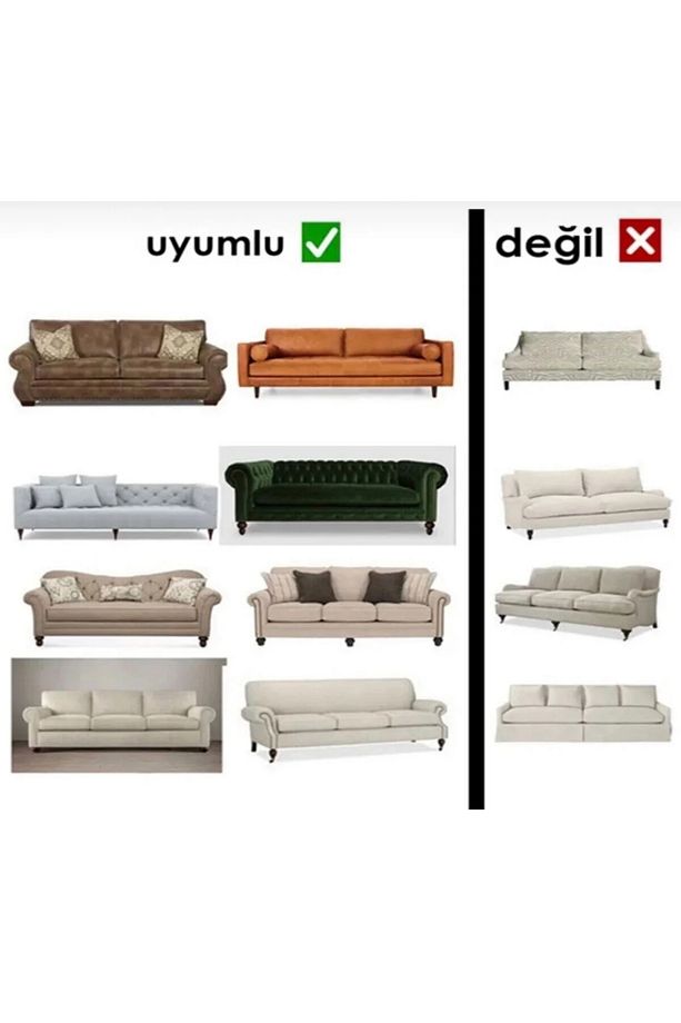 Jakarli koltuk örtüsü takımı ,koltuk kılıfı 3+2+1+1 lasikli,yıkanabılır,likrali - 3