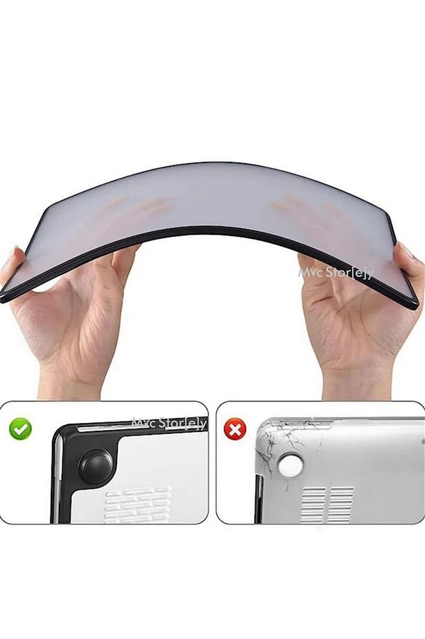 Macbook Pro 13inç M1-M2, TPU Outdoor A1706 A1708 A1989 A2159 A2251 A2289 A2338 ile Uyumlu - 5