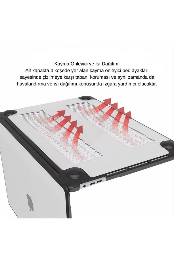 Macbook Pro 13inç M1-M2, TPU Outdoor A1706 A1708 A1989 A2159 A2251 A2289 A2338 ile Uyumlu - 6