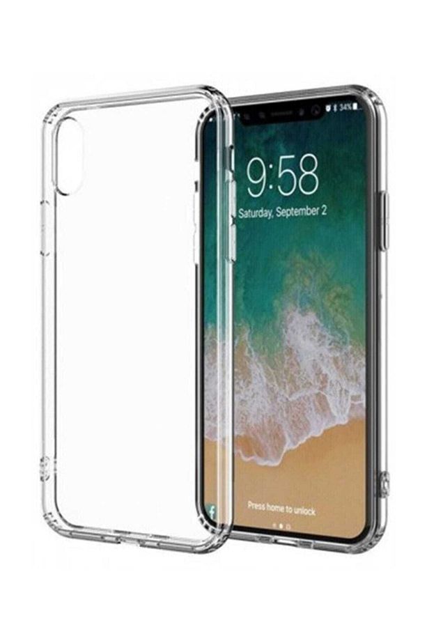 Iphone X-xs Uyumlu Şeffaf Silikon Kılıf - 1