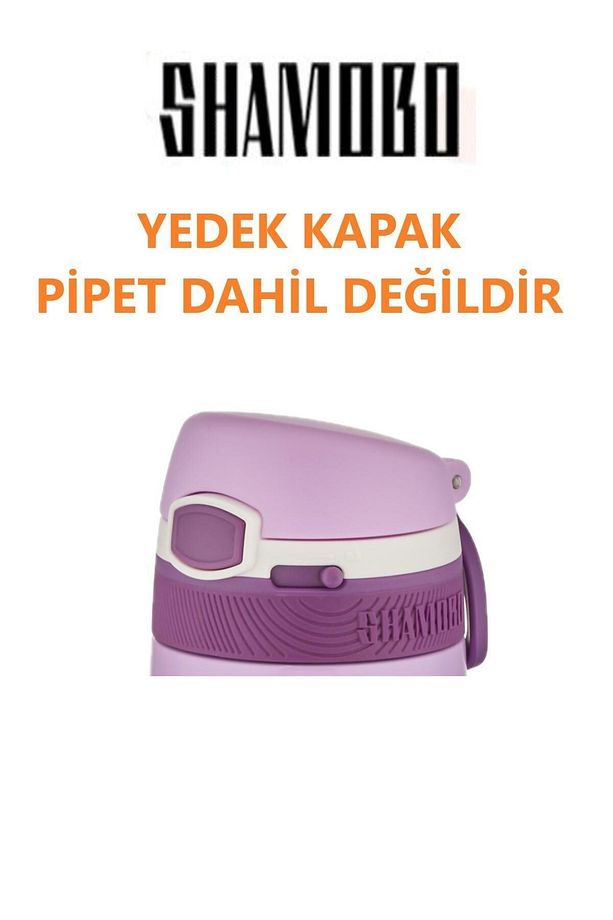 Yedek Kapak --pipet Dahil Değildir---350 Ml Çelik Termos Yedek Kapağı - 1