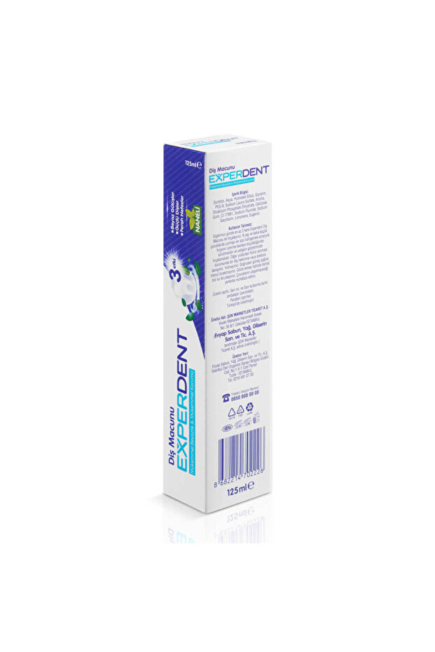 Diş Macunu Naneli 125 Ml - 2
