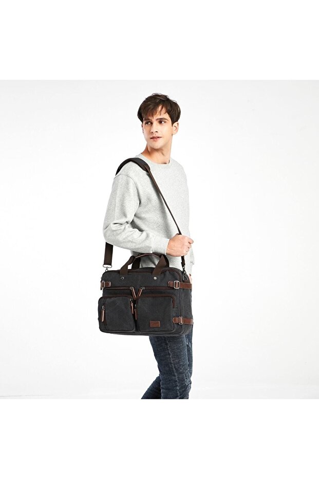 حقيبة ملفات مستندات كبيرة الحجم قماش قماش C Active 1278 - 4