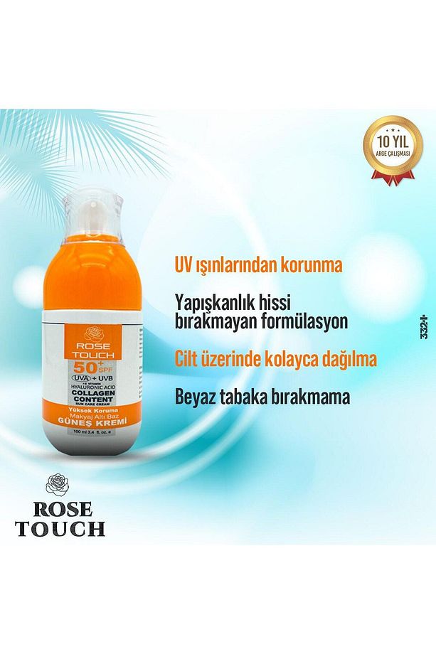 Touch Güneş Kremi 100 ml 3 Adet - 4