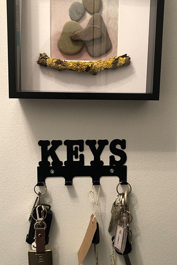 Metal Key Hanger - Decorative Key Holder