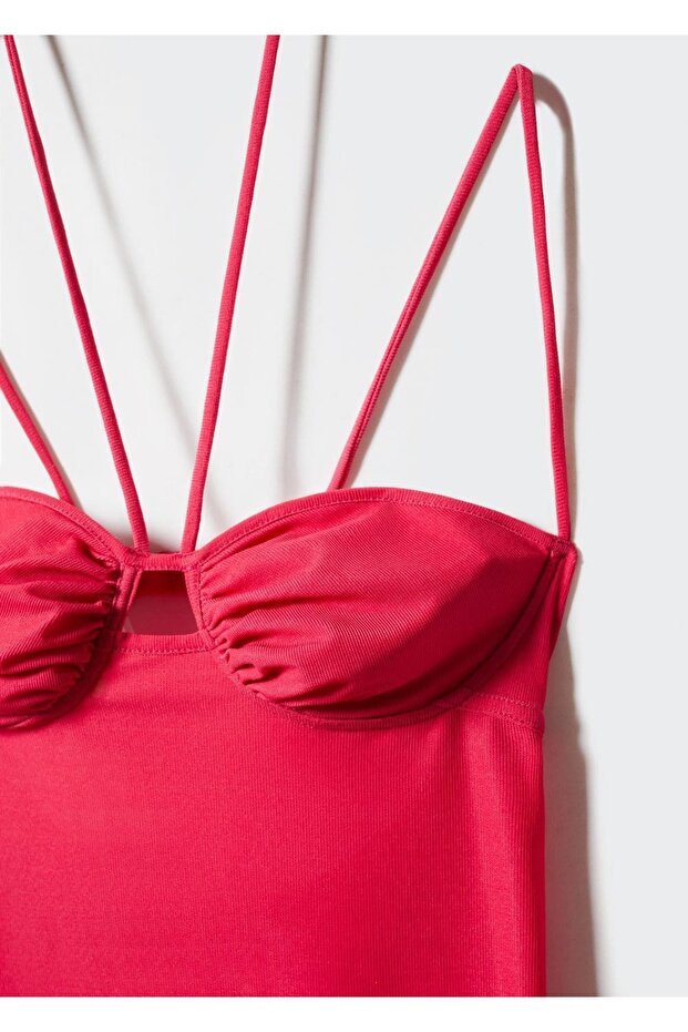 Çift Askılı Bluz - 5