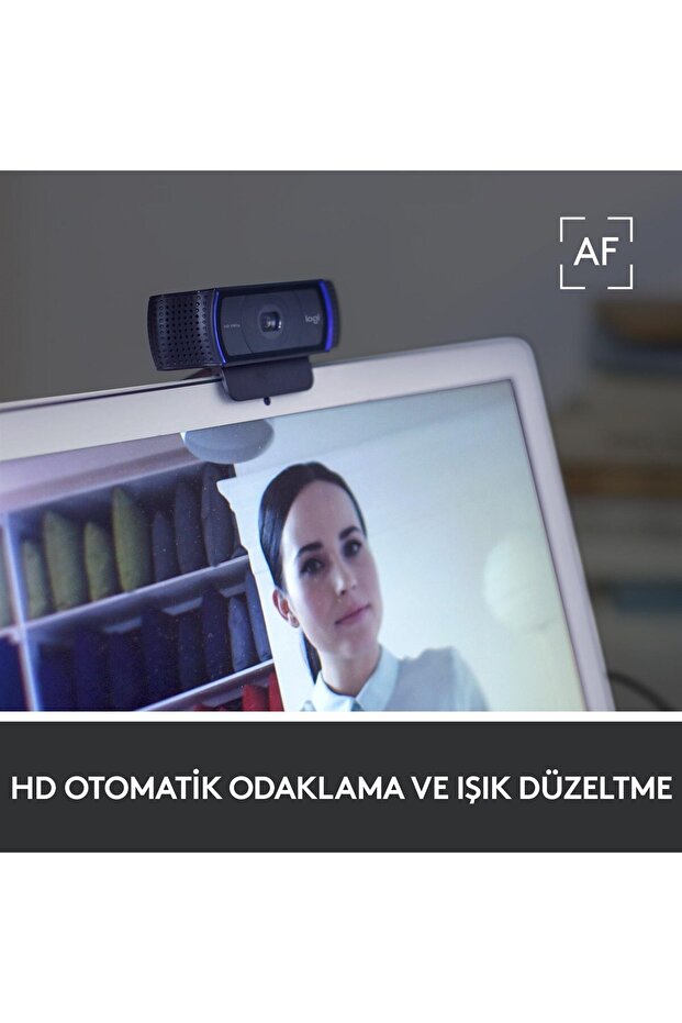 Logıtech C920s Hd Pro Webcam Sıyah 960-001252 - 3