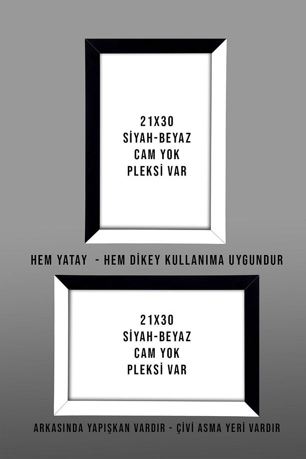 5 Adet A4 Çerçeve Pvcli 21x30 Sertifika Için Çerçeve Diploma Için Çerçeve Belge Için Çerçeve - 5