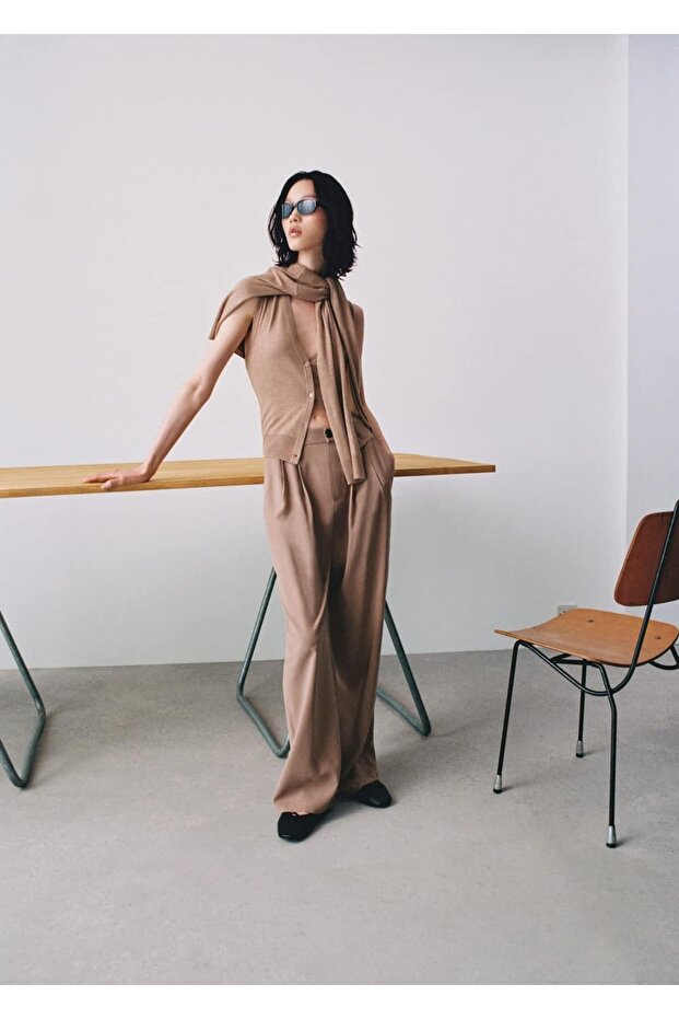 Pensli Wideleg pantolon - 5