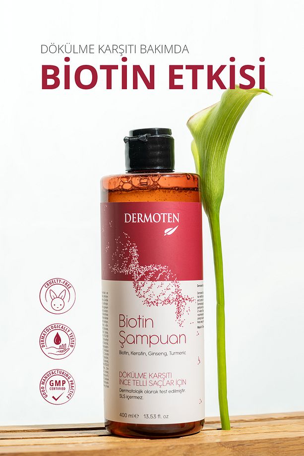 Biotin Dökülme Karşıtı Şampuan 400 ml - 4