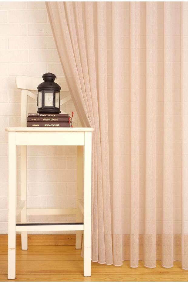 Linen Tulle Curtain Powder Battery Free