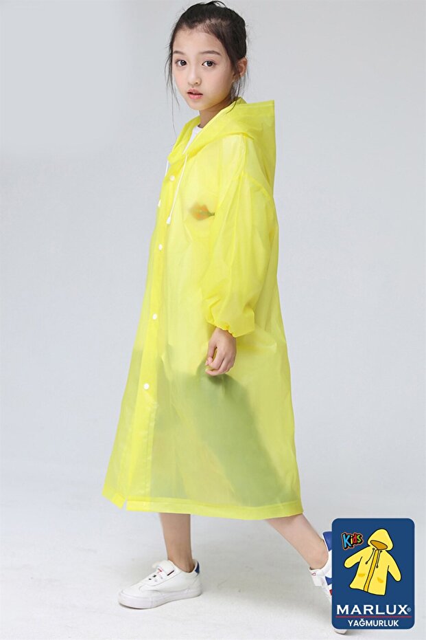 Yellow Children's Raincoat Marcygm002