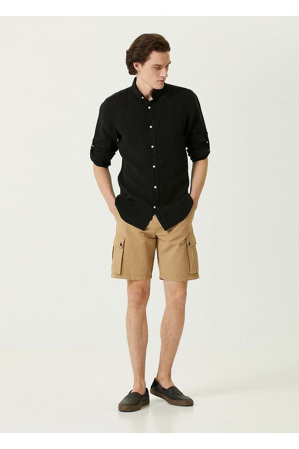 Camel Kargo Bermuda & Sort - 3