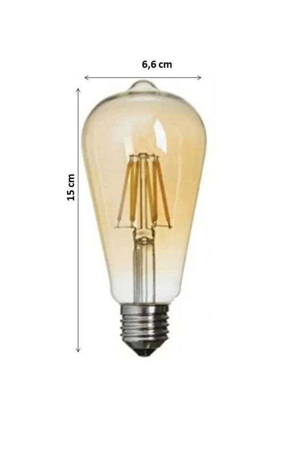 4 W Rustik Led Ampul (5 ADET) - 5