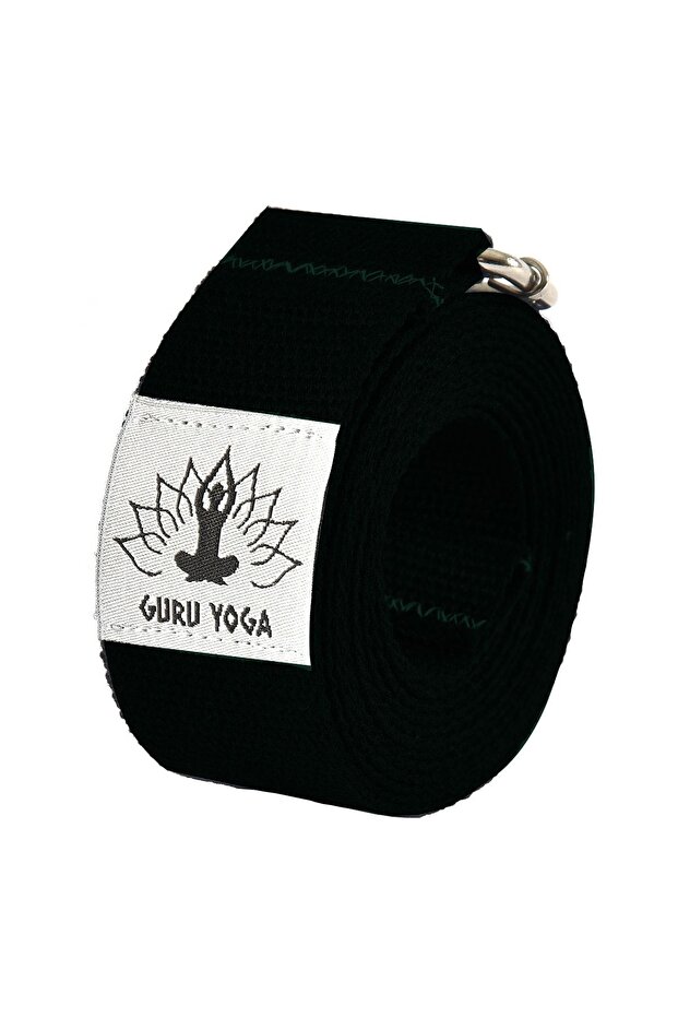 Natural Yoga Belt Black 250 Cm
