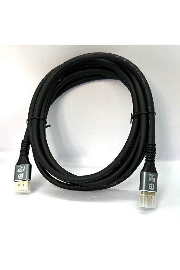 3 Metre 8k Displayport Kablo 1.4v 8k@60hz Display Port To Display Port Cable 4k144hz/2k165hz/ 240hz - 5