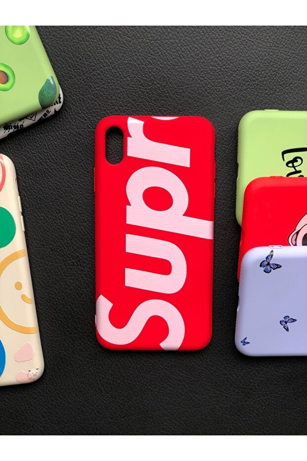 حافظة لهاتف آيفون Xs ماكس، حافظة سيليكون مصممة لهاتف آيفون Xs ماكس - 1