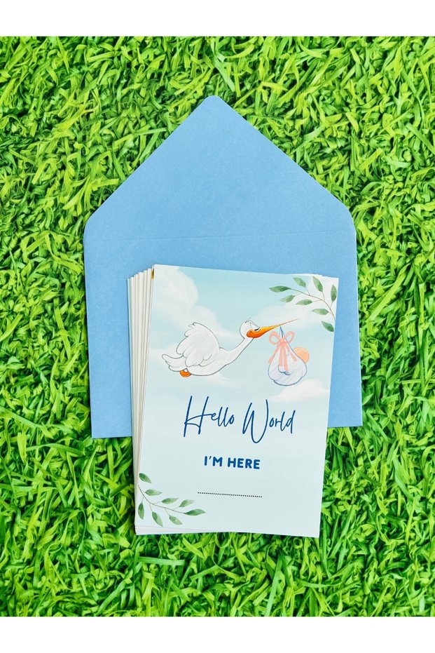 Baby Memory Cards Turkish & English Baby Boy