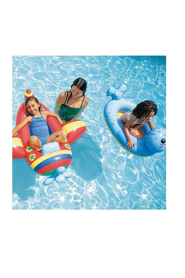 İntex 59380 Uçak Figürlü 119x114cm Şişme Havuz Deniz Botu - 3
