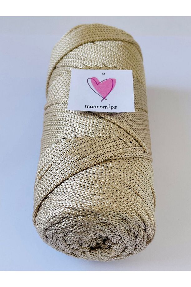 POLYESTER MAKROME İP 100 gr 1,5 mm PREMIUM 1. KALİTE SUPLA ÇANTA HOBİ  EL ÖRGÜ İPİ İP - 1