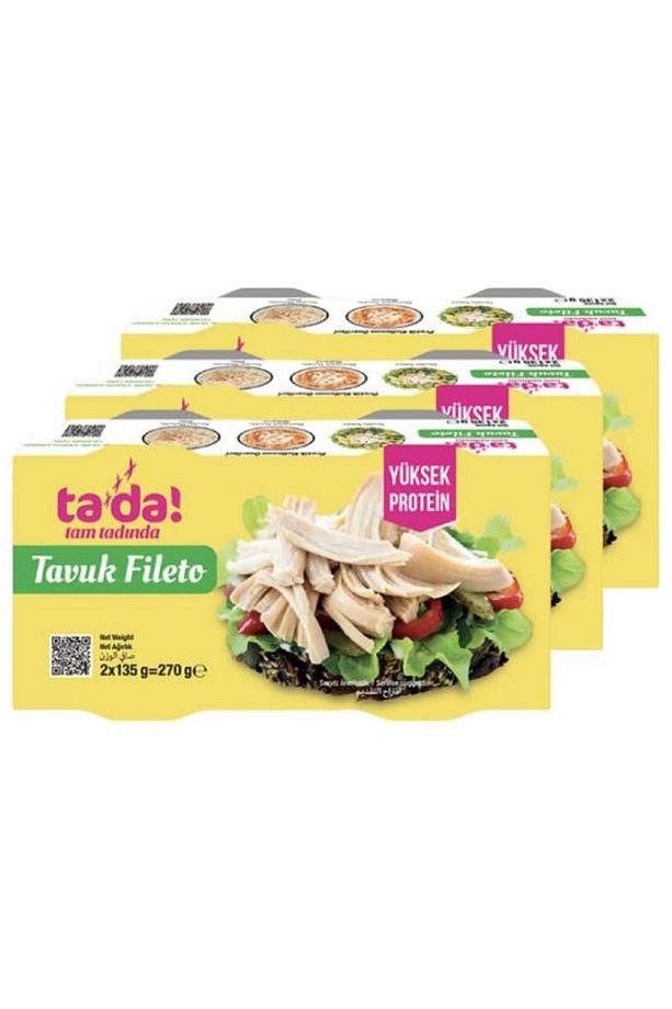 Hazır Tavuk Konservesi 135 gr 2'li (3 Adet) - 1