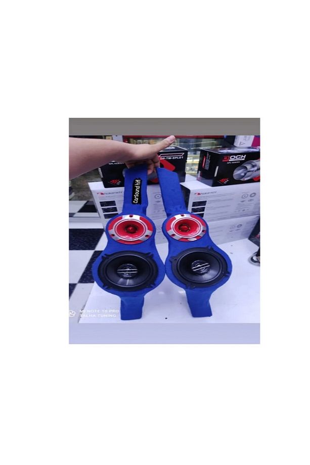 Çiftli Şahin Doğan Kartal 10cm Tweter 13cm Hoparlör Yükseltme Mdf - 1