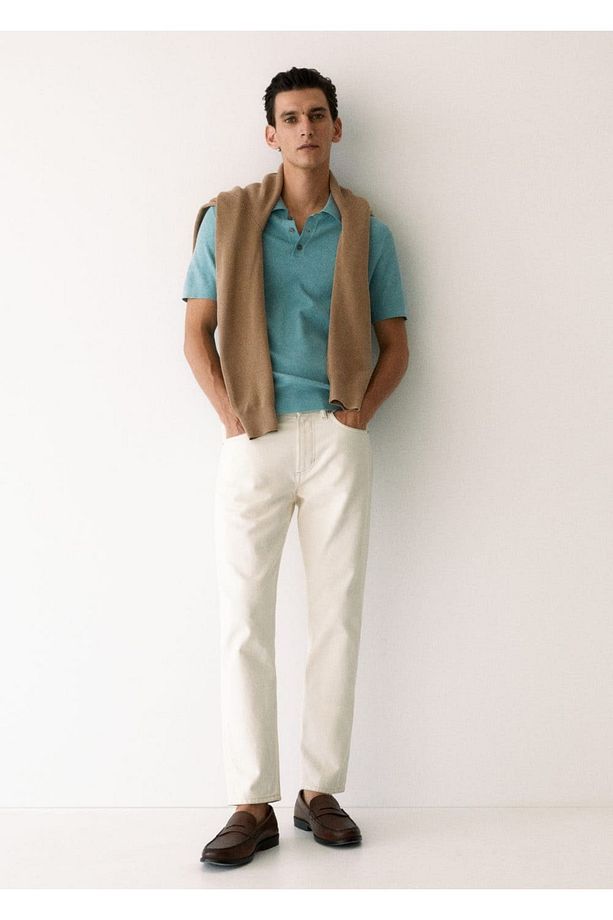 Ben model tapered cropped jean - 6