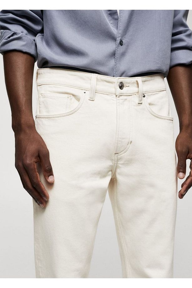 Ben model tapered cropped jean - 5
