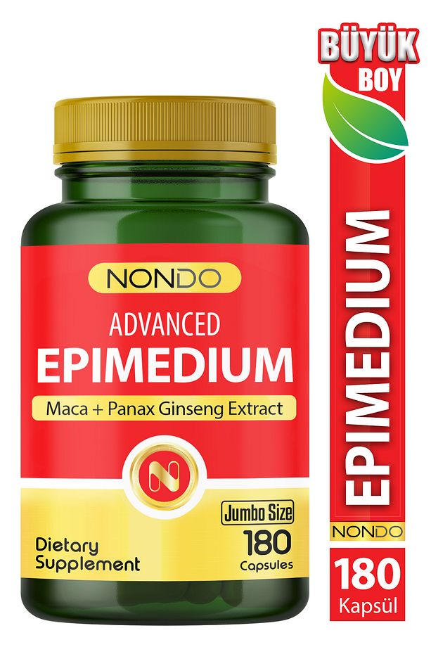 Advanced Epimedium (Epimedium) 180 Kapsül ( 3 Aylık Kullanım ) - 1