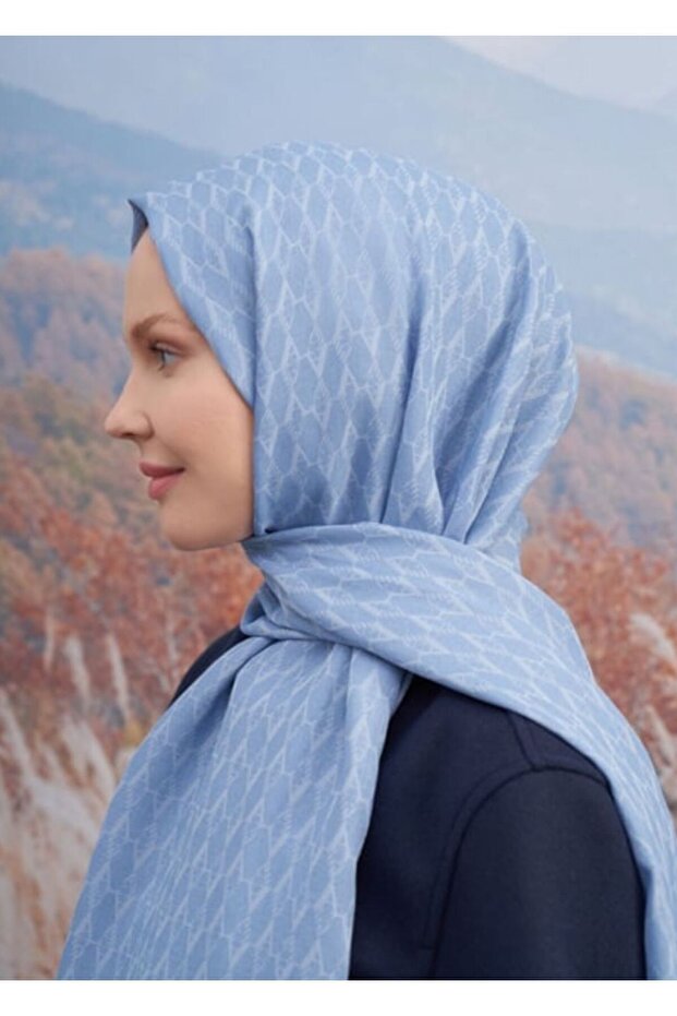 COTTON MONOGRAM ŞAL - 2