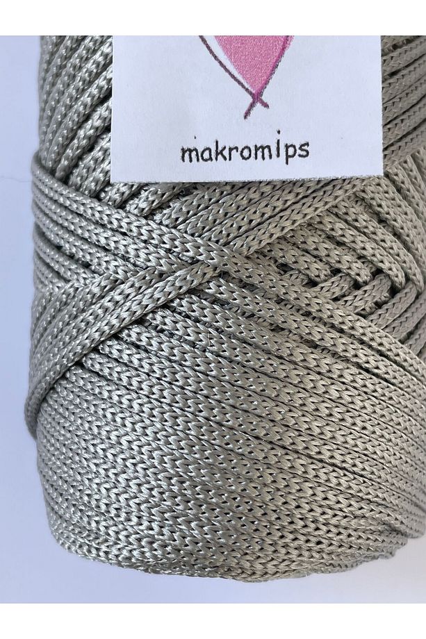 POLYESTER MAKROME İP 100 gr 1,5 mm PREMIUM 1. KALİTE SUPLA ÇANTA HOBİ  EL ÖRGÜ İPİ İP - 2