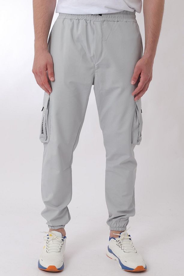Paraşüt Kumaş Paça Lastikli Kargo/Jogger Alt PLDP 01_70093-1 - 3