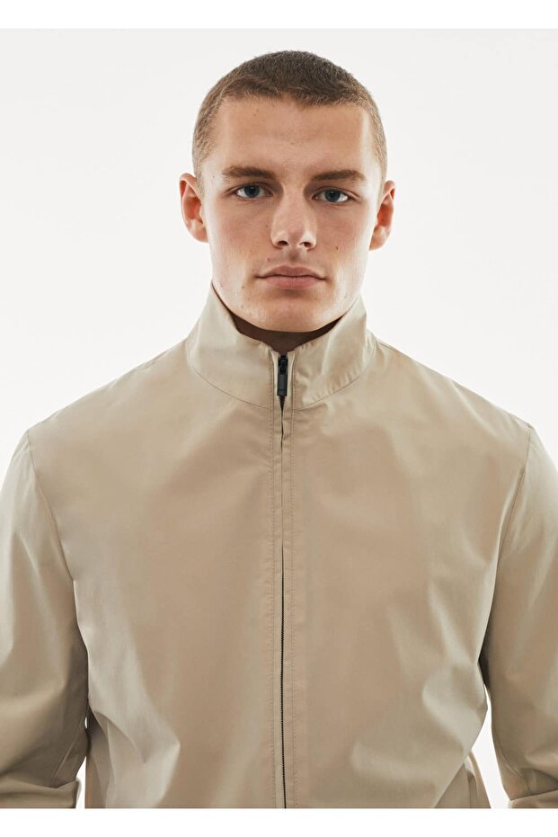 Water repellent bomber ceket - 7