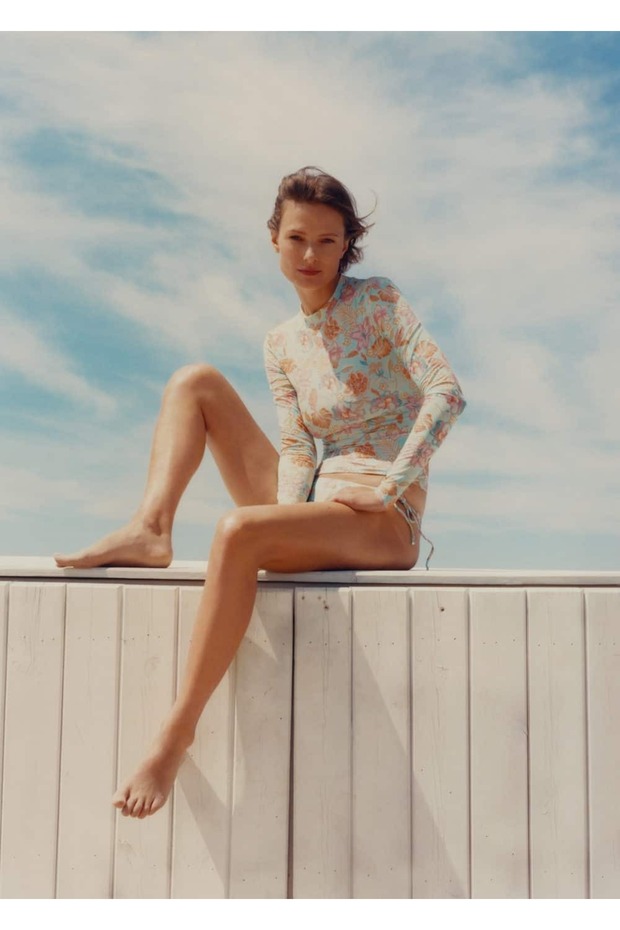 Klasik Çiçekli Bikini Altı - 8