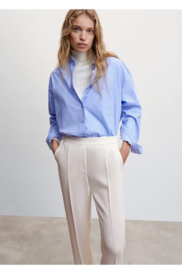 Dökümlü Takım Pantolon - 6