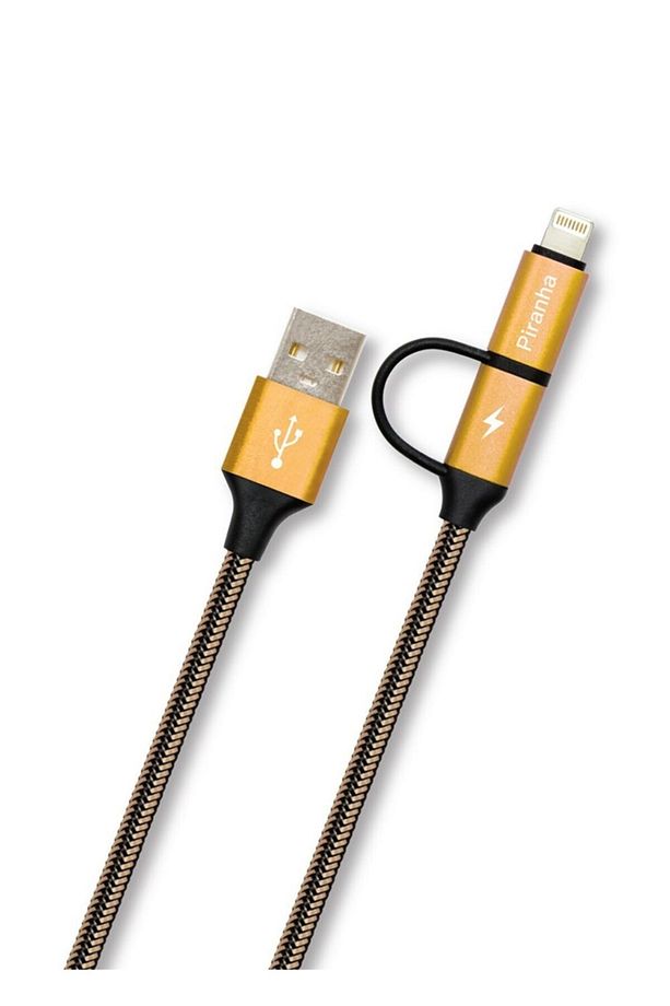 3352 2 In 1 Mikro Usb Ve Ios Kablosu - 3