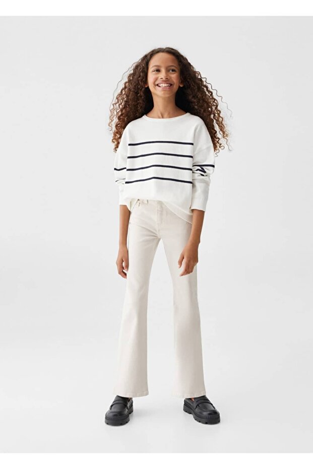 İspanyol paça kot pantolon - 2