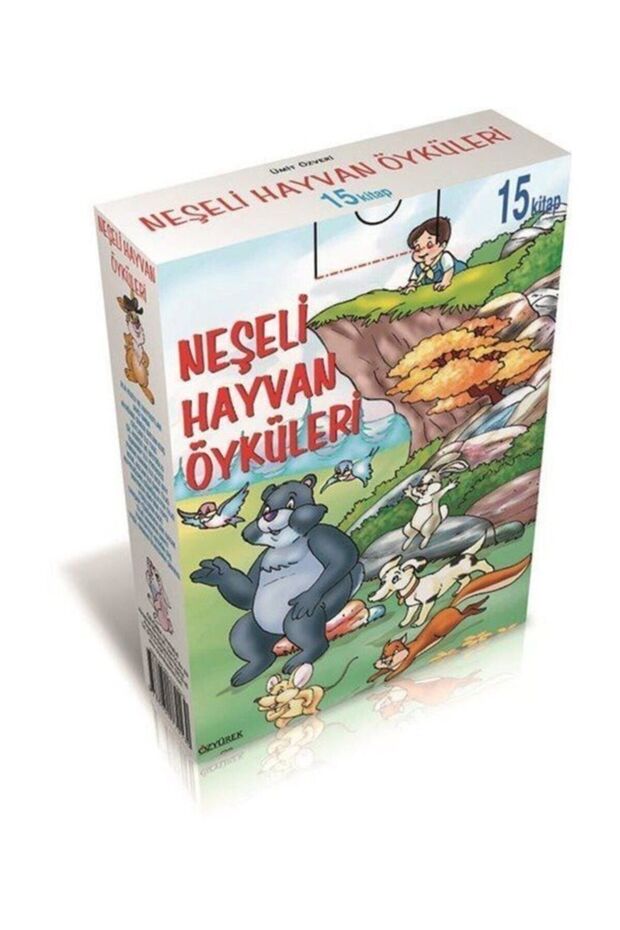 Özyürek Neşeli Hayvan Öyküleri (15 Kitap Takım)