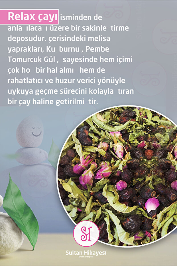 Relax Tea Multi-Effect Herbal Tea That Brings Sleep 250 Gr