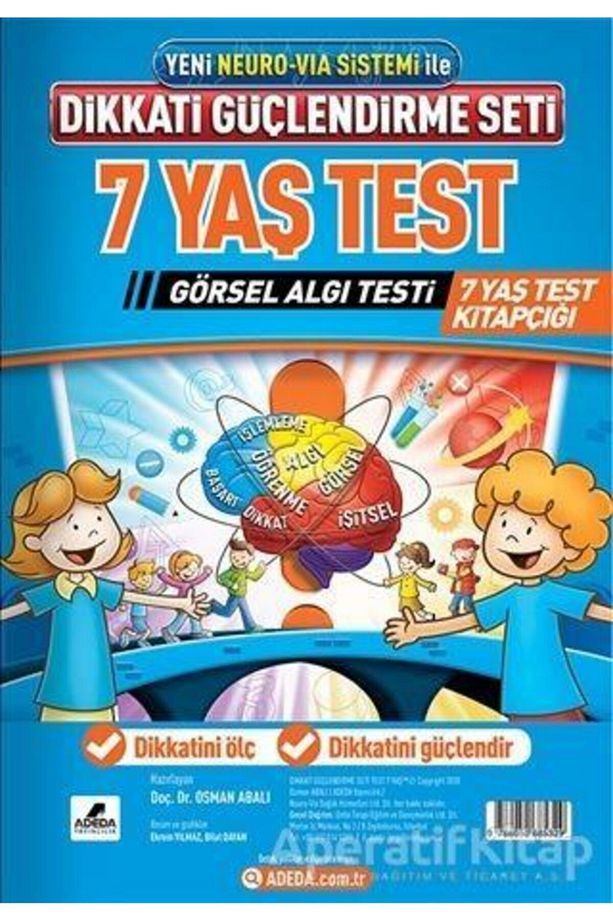 Adeda Dikkati Güçlendirme Seti 7 Yaş Test - 1