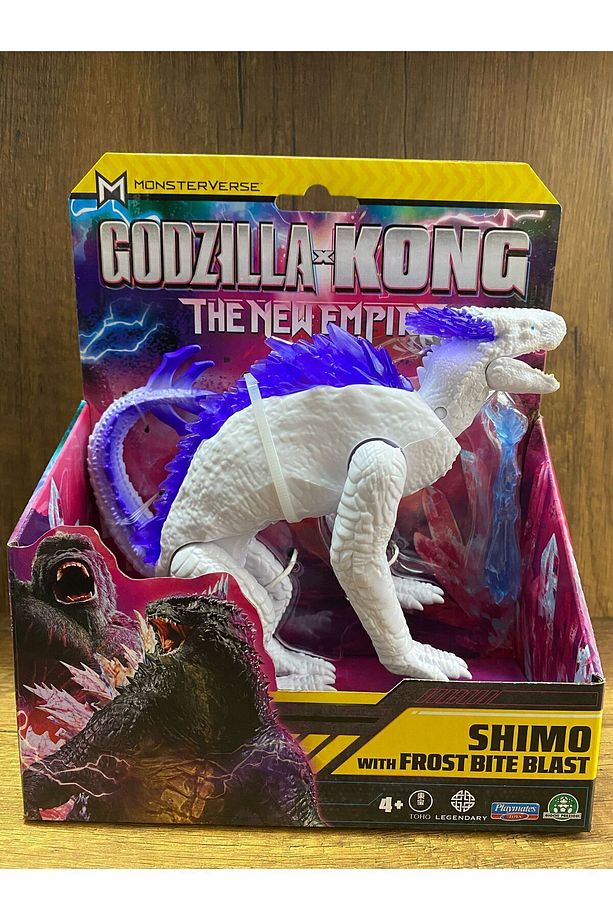 GODZILLA Kong Aksiyon Figür SHIMO WITH FROST BITE BLAST EJDERHA FİGÜRÜ DİNAZOR FİGÜR - 1