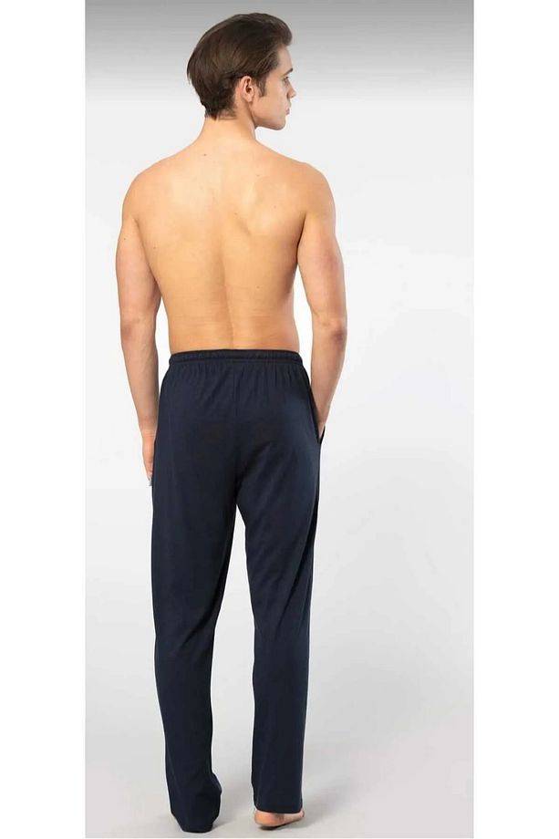 Rahat Kalıp %50 Modal %50 Pamuk Erkek Tek Alt Pijama - 3