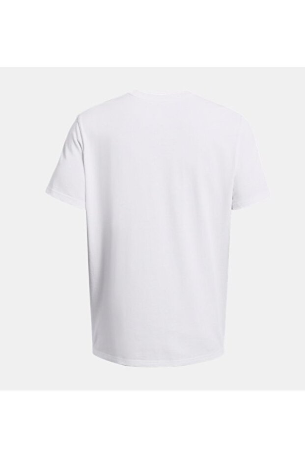 Ua Heavyweight Men's Chest Patch Short Sleeve - 1382902 -100 - 5