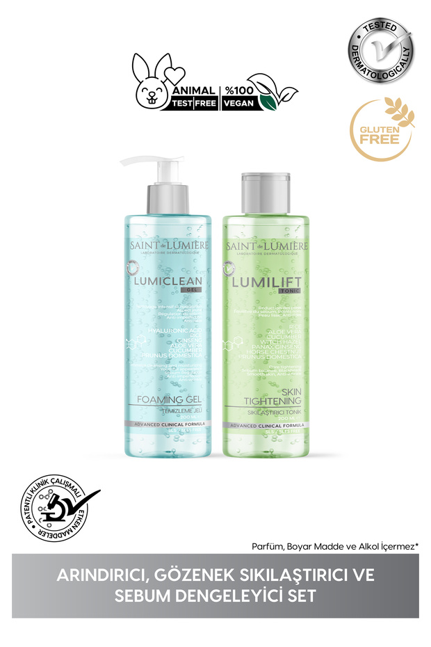 Lumiseries Purifying, Pore Tightening and Sebum Balancing Set