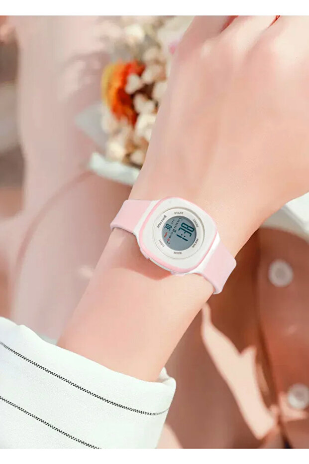 Spectrum Silicone Cord Waterproof Digital Kids Wristwatch 2207L