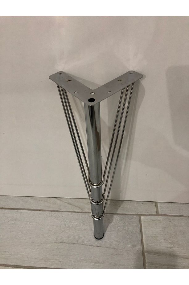 Metal,venüs 40*10*10 Cm Krom ,sehpa,puf ,sandalye Ayağı ( 1 Adet) - 3