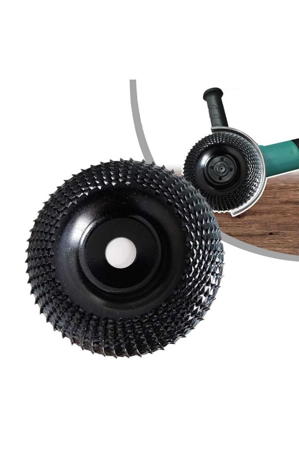 Ahşap Ağaç Törpü Eğe Disk Şekillendirme 115 mm Avuç Taşlama Uyumlu - 1