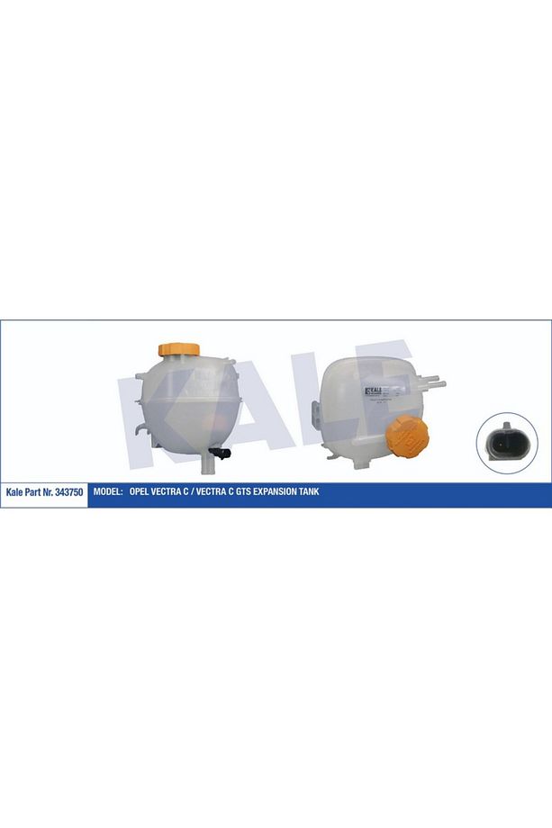 Radyatör Yedek Su Deposu Vectra C Signum Kapakli Gm 504646857 - 1