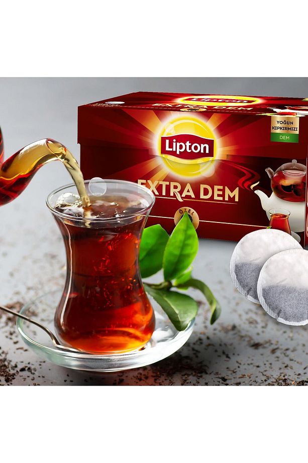 Extra Dem Demlik Poşet Çay 100'lü X 3 Adet - 6
