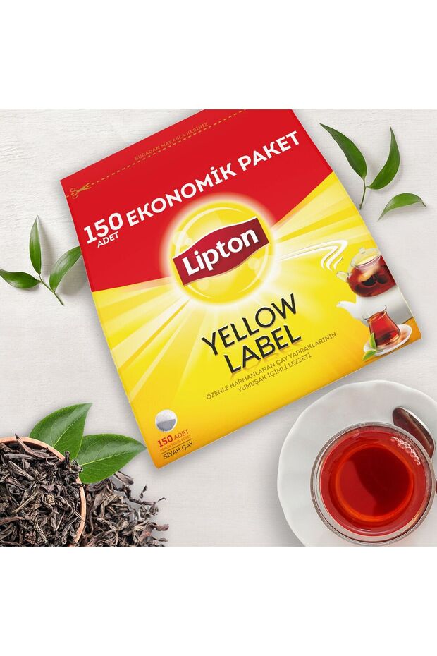 Yellow Label Demlik Poşet Çay 150'li X 2 Adet - 6
